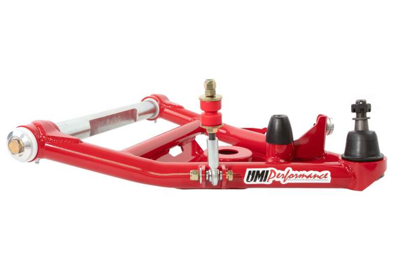 UMI Performance 73-87 GM C10 Street Performance Lower Control Arms - Red