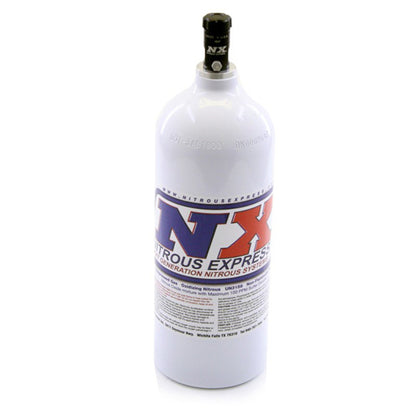 Nitrous Express 5lb Bottle w/Motorcycle Valve (5.25 Dia x 16.14 Tall)