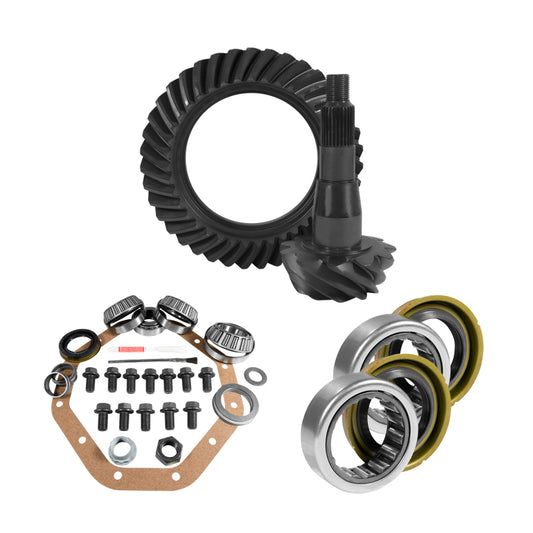 Yukon Gear ZF 9.25in CHY 3.91 Rear Ring & Pinion Install Kit Axle Bearings & Seal