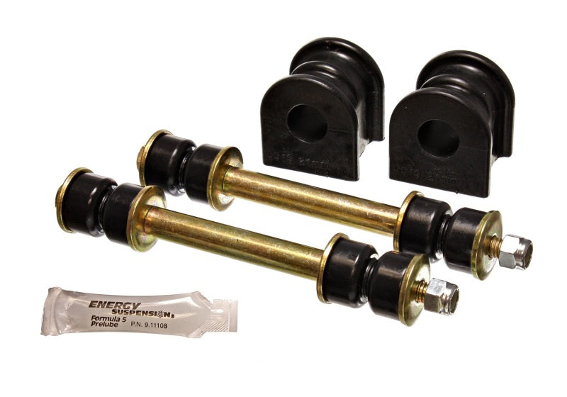 Energy Suspension 21Mm Rear Sway Bar Bushing Set - Black