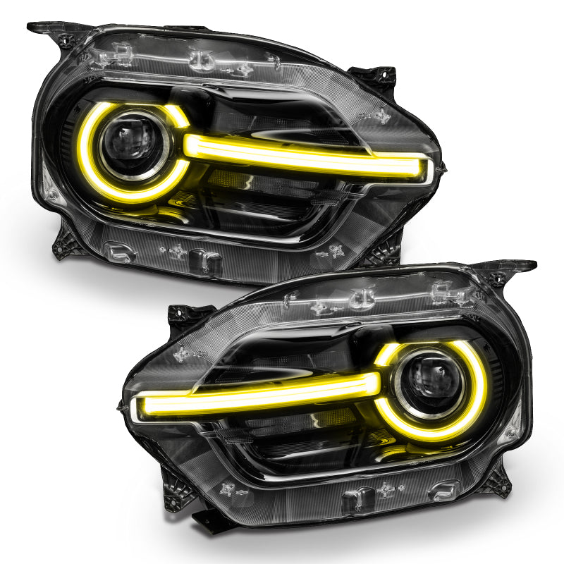Oracle 2021 Ford Bronco Sport RGB+W Headlight DRL + Halo - ColorSHIFT w/ BC1 Controller