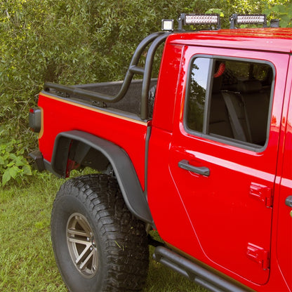 Rugged Ridge Steel Tube Fenders Rear 07-18 Jeep Wrangler JK