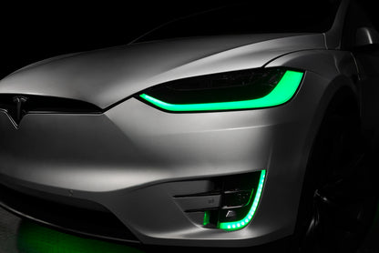 ORACLE Lighting 16-21 Tesla Model X Dynamic ColorSHIFT Headlight & Fog Light DRL  Kit