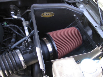 Airaid 04-13 Nissan Titan/Armada 5.6L CAD Intake System w/o Tube (Oiled / Red Media)