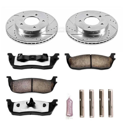 Power Stop 97-03 Ford F-150 Front Z36 Truck & Tow Brake Kit