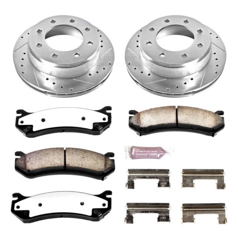 Power Stop 01-03 Chevrolet Silverado 1500 HD Rear Z36 Truck & Tow Brake Kit