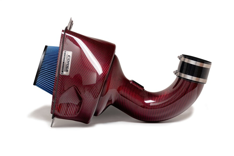 Corsa 2014-19 Chevrolet Corvette C7 6.2L V8 Red Carbon Fiber Air Intake (Does Not Fit Z06/ZR1)