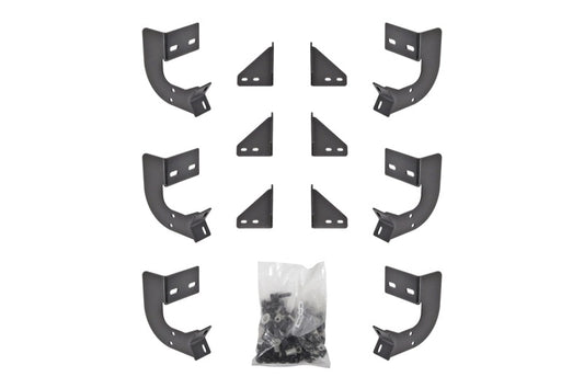 Deezee 13-23 Dodge/Ram Ram Running Board Hex Bracket Kit