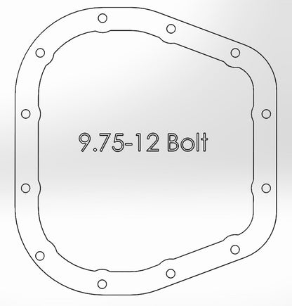 aFe Power Rear Differential Cover (Machined) 12 Bolt 9.75in 11-13 Ford F-150 EcoBoost V6 3.5L (TT)