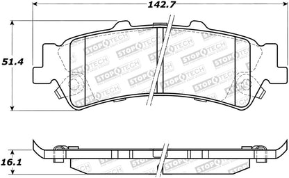 StopTech Street Brake Pads