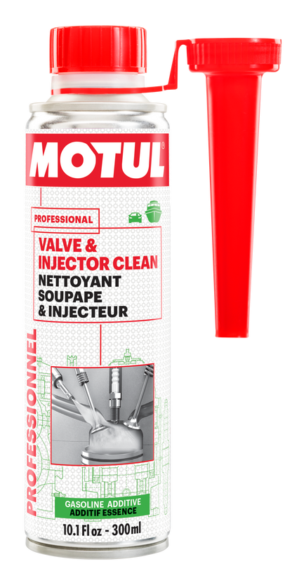 Motul 300ml Valve and Injector Clean Additive - Single