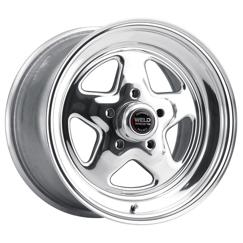 Weld ProStar 15x15 / 5x4.75 BP / 4.5in. BS Polished Wheel - Non-Beadlock