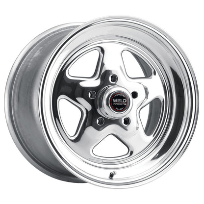 Weld ProStar 15x14 / 5x4.75 BP / 4.5in. BS Polished Wheel - Non-Beadlock