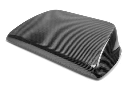 Seibon 02-03 Subaru WRX STi Carbon Fiber Hood Scoop - Only Fits OEM Hoods (Not Seibon Hoods)