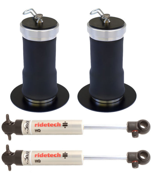 Ridetech 64-72 GM A-Body Rear CoolRide Air Spring & HQ Shock Kit