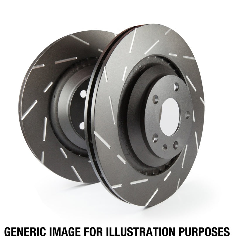 EBC 10-11 Cadillac SRX 2.8 Turbo USR Slotted Front Rotors