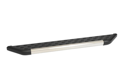 Deezee 99-23 Chevrolet/GMC/Dodge/Ford Full Size Running Board CrewCab Truck Board (Chrome Trim)