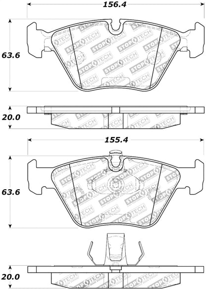 StopTech Street Touring Brake Pads