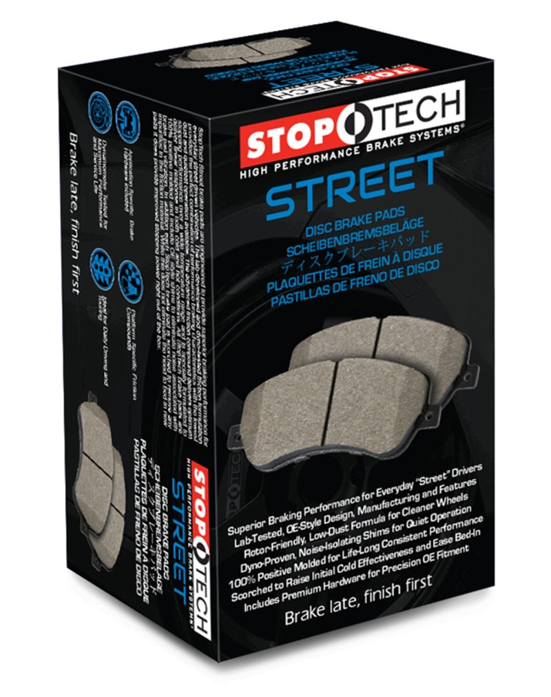 StopTech 06-08 Jaguar S-Type Street Performance Front Brake Pads