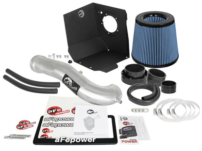 aFe MagnumFORCE Stage-2 PRO 5R CAI Brushed Alum Tube 14-17 GMC Sierra 1500 5.3L/6.2L w/Electric Fan