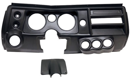 Autometer 1968 Chevrolet Chevelle W/ Vent Direct Fit Gauge Panel 5in x2 / 2-1/16in x4
