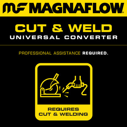 MagnaFlow Conv Univ 2 W/Dual Air
