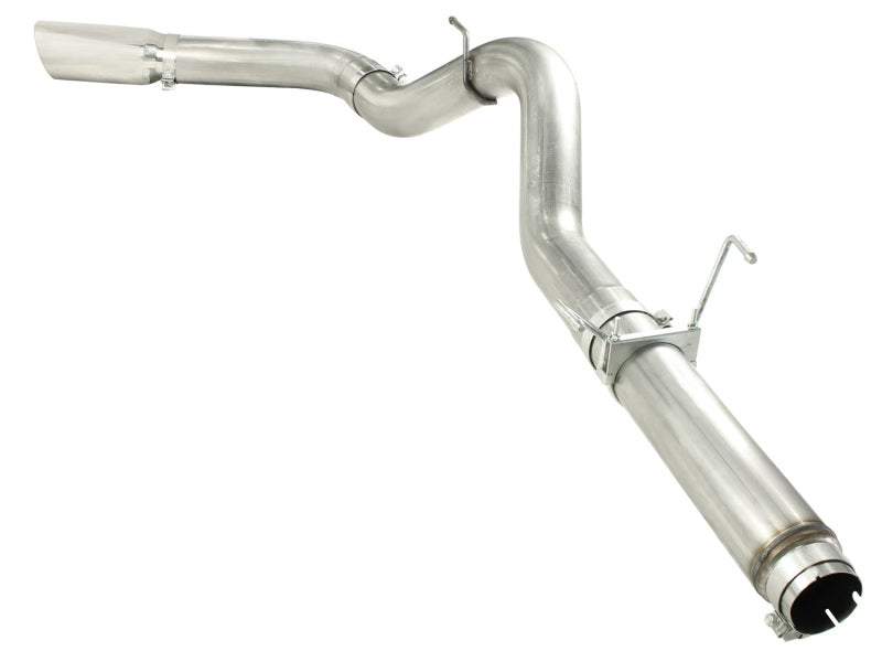 aFe MACHForce XP 5in DPF-Back 409SS Exhaust Dodge Diesel Trucks 07.5-12 L6-6.7L (td) Polished Tip