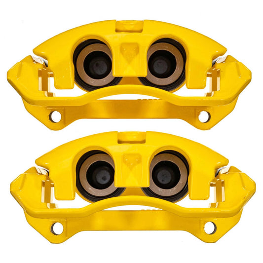 Power Stop 12-20 Ford F-150 Front Yellow Caliper w/Bracket (Pair)