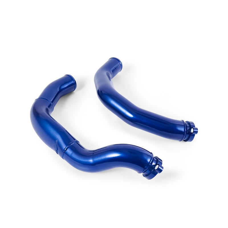 Mishimoto 2015-2020 BMW F80 M3/M4 Intercooler Pipe Kit San Marino Blue Metallic