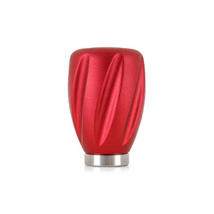 Mishimoto Steel Core Twist Shift Knob Red Aluminum