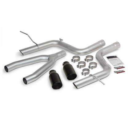 Banks Power 14 Jeep Grand Cherokee 3.0L Diesel Monster Exhaust Sys - SS Single Exhaust w/ Black Tip