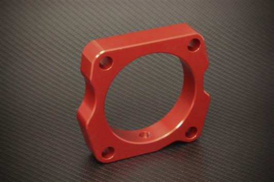 Torque Solution Throttle Body Spacer (Red): Honda S2000 06+ AP2