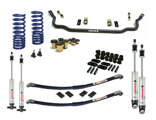 Ridetech 70-81 Chevrolet Camaro Small Block StreetGRIP Suspension System w/ Ball Joints & Bushings