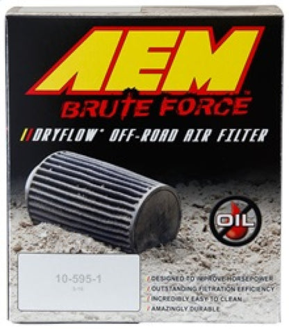 AEM 2.75 in x 5 in Dryflow Air Filter