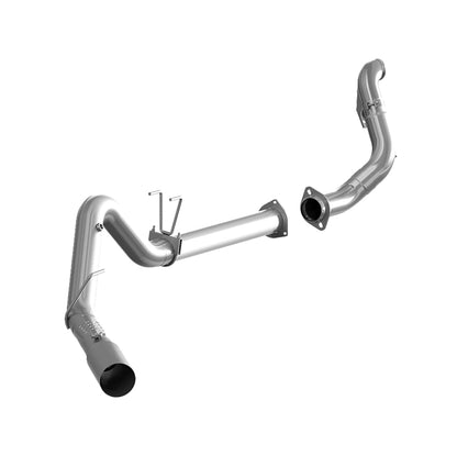 MBRP 2015 Ford F250/350/450 6.7L 4in Single Side Exit T409 Exhaust w/ Down Pipe Includes 5in Tip