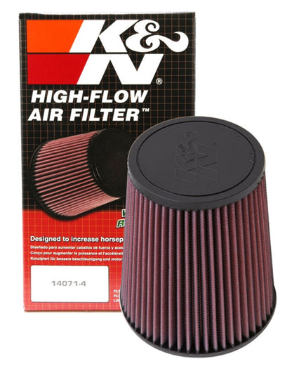 K&N 6 inch OD-Base 4 1/2 inch OD-Top 7 Inch H Round Tapered Universal Air Filter