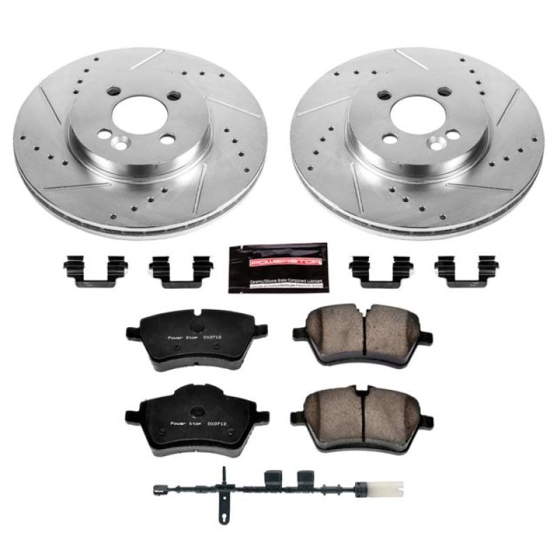 Power Stop 11-16 Mini Cooper Front Z23 Evolution Sport Brake Kit