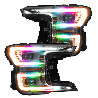 Oracle 18-19 Ford F150 Dynamic DRL Replacements + Dynamic Turn Signals - - Dynamic