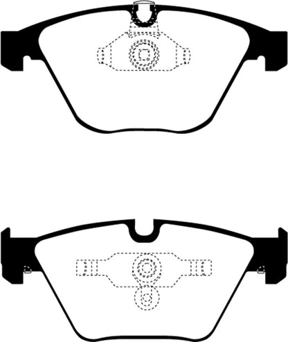 EBC 08-10 BMW M3 4.0 (E90) Ultimax2 Front Brake Pads