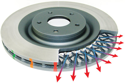 DBA Slotted Replacement Friction Surface for DBA 5010