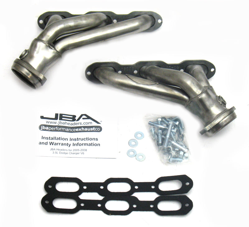 JBA 05-10 Chrysler 3.5L V6 1-5/8in Primary Ti Ctd Cat4Ward Header