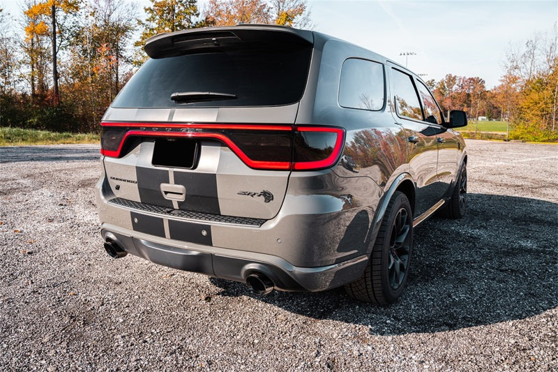 Corsa 2021-2024 Dodge Durango SRT Hellcat Cat-Back 2.75in Dual Rear Exit Sport 4.5in Black PVD Tips