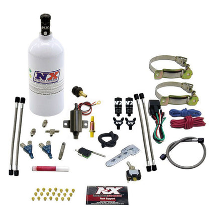 Nitrous Express 2 Cyl Piranha Nitrous Kit w/2.5lb Bottle