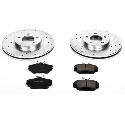 Power Stop 96-99 Ford Taurus Front Z23 Evolution Sport Brake Kit