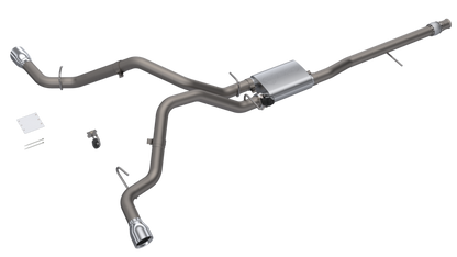 2014-2018 Silverado/Sierra QTP Screamer Split Rear Exit Cat Back