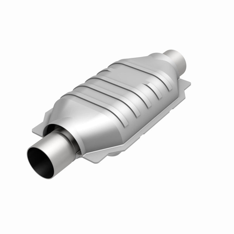 MagnaFlow Univ Cat Conv 2.5in Inlet/Outlet Center/Center Oval 12in Body L x 7in W x 16in Overall L