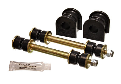 Energy Suspension 21Mm Rear Sway Bar Bushing Set - Black