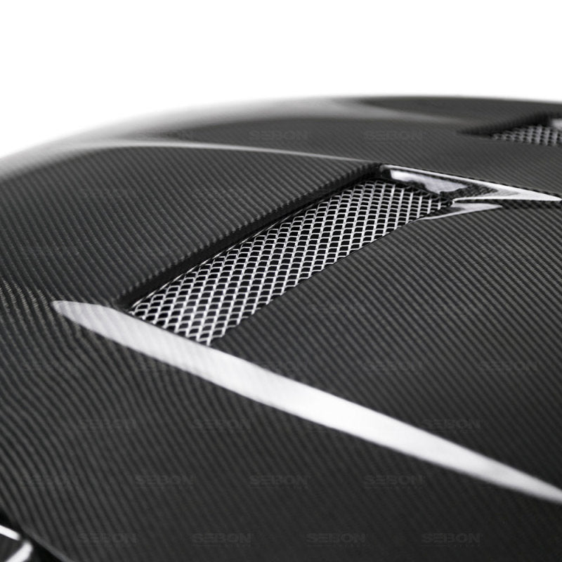 Seibon 15-17 Ford Focus TV-Style Carbon Fiber Hood