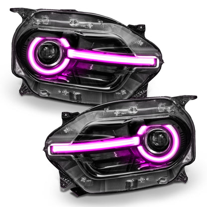 Oracle 2021 Ford Bronco Sport RGB+W Headlight DRL + Halo - ColorSHIFT w/ BC1 Controller