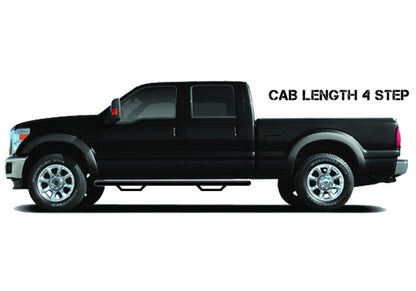 N-Fab RS Nerf Step 15-21 Ford F150 / 17-21 F250/F350/F450 - Super Cab - Tex. Black